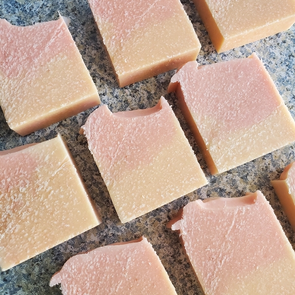 Hand Crafted Other - (2) Himalayan Salt Bar Body Soaps w/ Light Grapefruit Scent